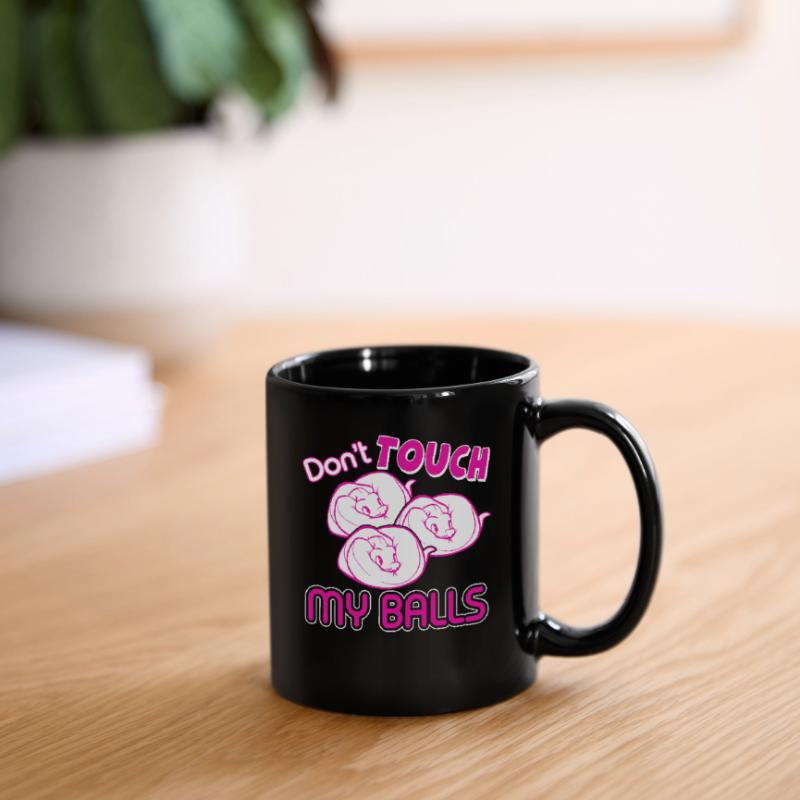 Python Don't Touch My Balls Full Colour Mug