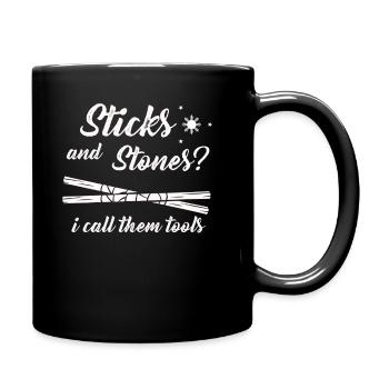 Arnis Eskrima Kali Arts Philippins FMA - Mug uni - noir - Droite