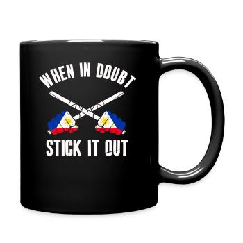 Arnis Eskrima Kali Filipino FMA - Mug uni - noir - Droite