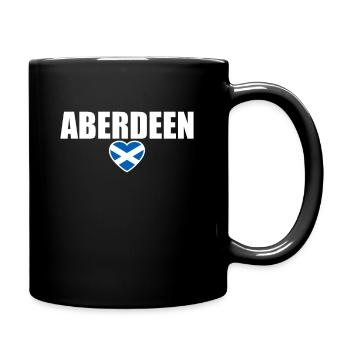 Aberdeen Ecosse Ecosse Drapeau Ecossais Ecosse - Mug uni - noir - Droite