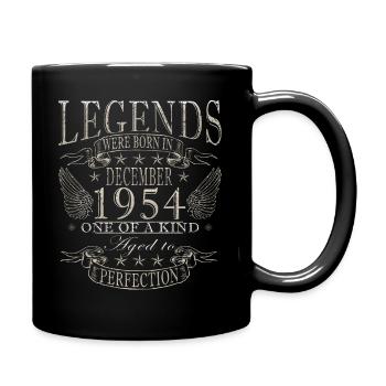 Décembre 1954 Jubilé 1954 Légendes Décembre - Mug uni - noir - Droite