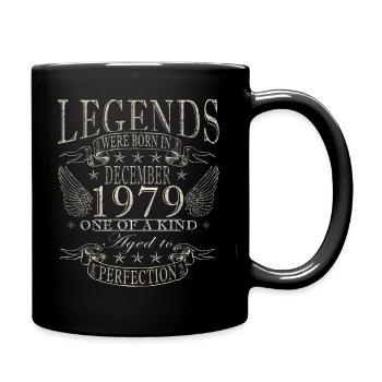 December 1979 Jubilee 1979 Legends December - Full Colour Mug - black - Right