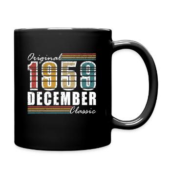 Décembre 1959 Décembre 1959 Cadeau d’anniversaire - Mug uni - noir - Droite