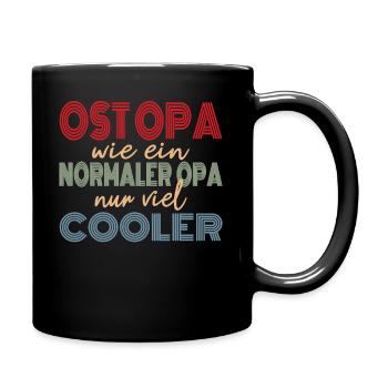 Dicton Ossi pour grand-père - ALLEMAGNE DE L’EST drôle - Mug uni - noir - Droite