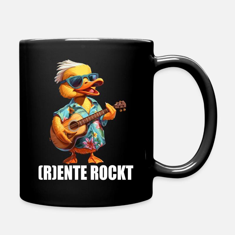 Rentner Rente Sprüche Geschenk Lustig - Tasse einfarbig - Schwarz