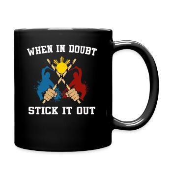 Arnis Eskrima Kali Filipino FMA - Mug uni - noir - Droite