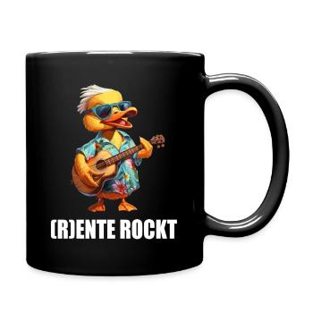 Rentner Rente Sprüche Geschenk Lustig - Tasse einfarbig - Schwarz - Rechts