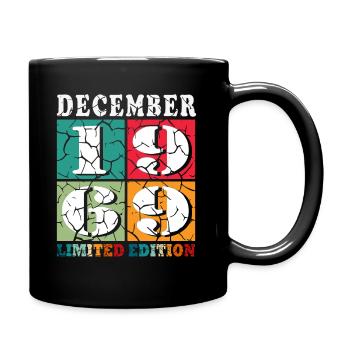1969 December Original 55 Years Anniversary Gift - Full Colour Mug - black - Right