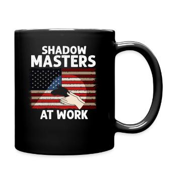 Shadow Puppetry World Enchantment - Full Colour Mug - black - Right