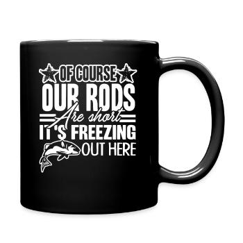Fishing Have A Short Rod Fishing - Full Colour Mug - black - Right