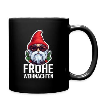 Gnome Gnome Noël - Mug uni - noir - Droite