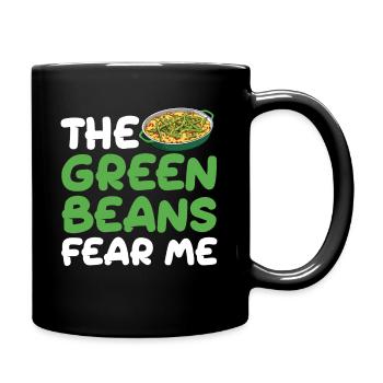 La casserole de haricots verts Fear Me Green Bean - Mug uni - noir - Droite