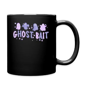 Vivre la vie fantôme Spook Life Appât - Mug uni - noir - Droite