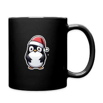 Joyeux Noël Pingouin - Mug uni - noir - Droite