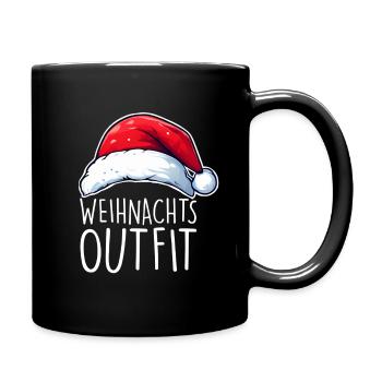 Christmas Outfit Christmas - Full Colour Mug - black - Right
