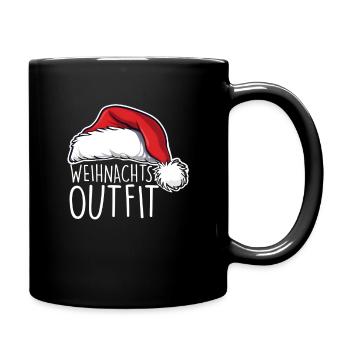 Christmas Outfit Christmas - Full Colour Mug - black - Right