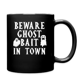 Living The Spook Life Ghost Bait - Full Colour Mug - black - Right