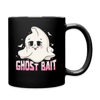 Vivre la vie fantôme Spook Life Appât - Mug uni - noir - Droite