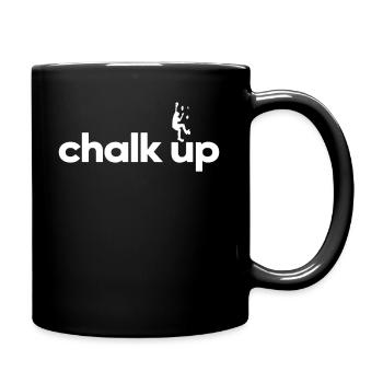 Chalk Up Boulderer - Tasse einfarbig - Schwarz - Rechts