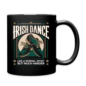 Proud of Irish Dance - Full Colour Mug - black - Right