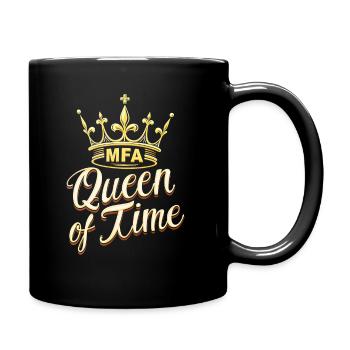 Medical Assistant MFA Practice Queen Time - Full Colour Mug - black - Right