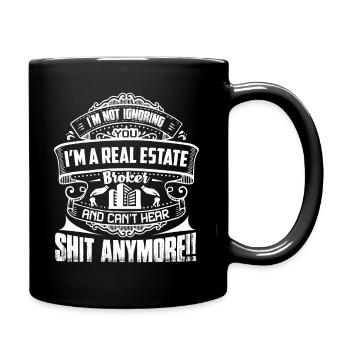 Real Estate Broker I'm A Real Estate Broker - Full Colour Mug - black - Right