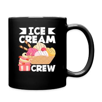 Cream Crew For Cream - Full Colour Mug - black - Right