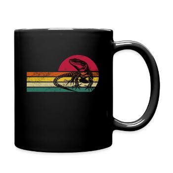 Lizard lizard exe - Full Colour Mug - black - Right