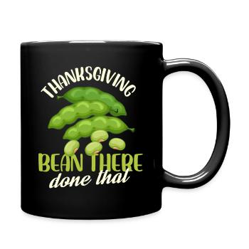 Haricot de Thanksgiving il y a fait ce haricot vert - Mug uni - noir - Droite