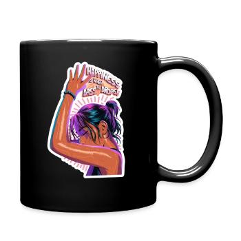 HAPPENES - Full Colour Mug - black - Right