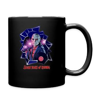 SEVEN YEARS OF RAVING - Full Colour Mug - black - Right