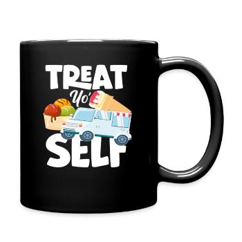 Cream Lover Cream Truck Cream - Mug uni - noir - Droite