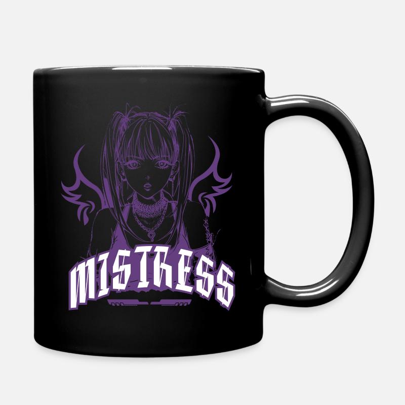 Mistress - Tasse einfarbig - Schwarz