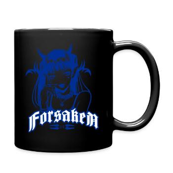 Forsaken - Tasse einfarbig - Schwarz - Rechts