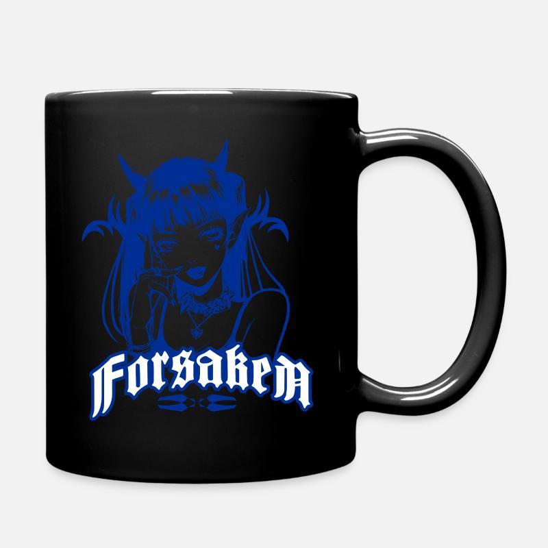 Forsaken - Tasse einfarbig - Schwarz