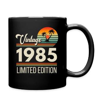 vintage 1985 limited edition - Mug uni - noir - Droite