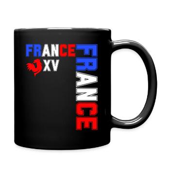 drapeau france cadeau, cadeau france drapeau - Mug uni - noir - Droite