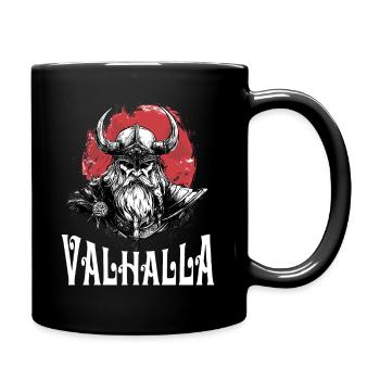 Wikinger Viking Vikings Valhalla Odin Thor - Full Colour Mug - black - Right