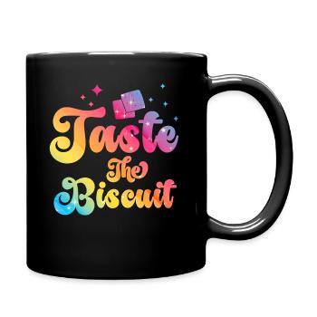 Goûtez le biscuit Goûtez les bienfaits - Mug uni - noir - Droite