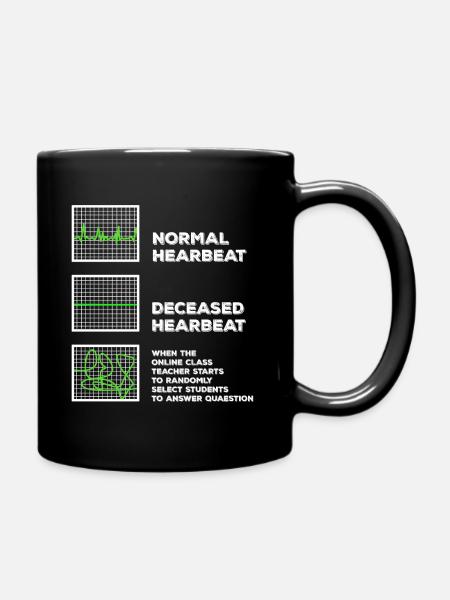 Études étudiantes École de battement de cœur - Mug uni - noir