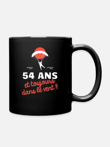 idée cadeau anniversaire amateurs de parapente - Mug uni - noir