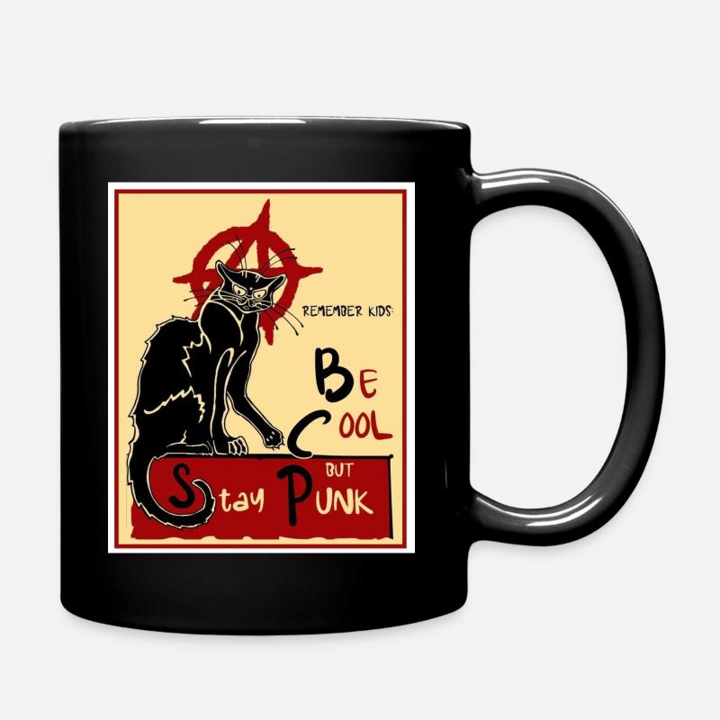 kids Stay punk - Mug uni - noir