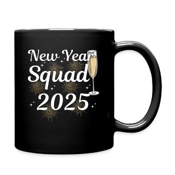 Équipe du Nouvel An 2025 - Mug uni - noir - Droite