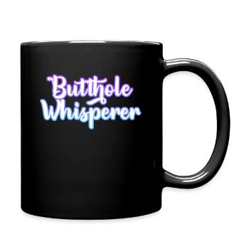 Butthole Whisperer - Full Colour Mug - black - Right