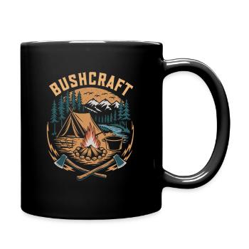 Bushcraft - Tasse einfarbig - Schwarz - Rechts