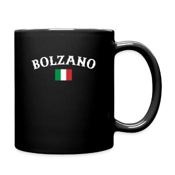 Bolzano Italie Drapeau italien Italien - Mug uni - noir - Droite