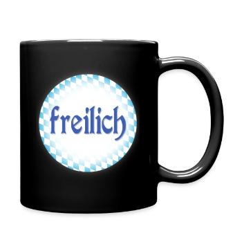 freilich - Tasse einfarbig - Schwarz - Rechts