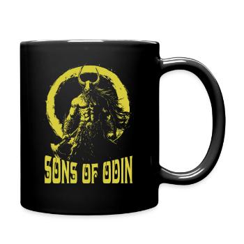 Fils D’odin Vikings Viking Y - Mug uni - noir - Droite