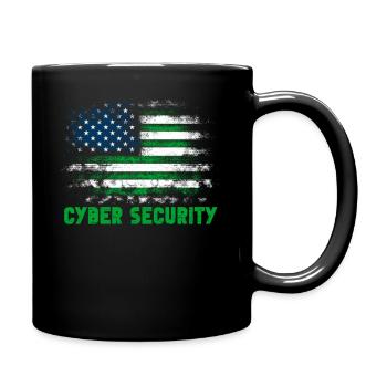 Ethical Hacker Cybersecurity Expertise - Full Colour Mug - black - Right
