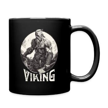 Wikinger Krieger Viking Warrior Vikings - Full Colour Mug - black - Right